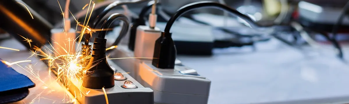 Sparking electrical outlet needing 24/7 emergency electrical service in Leland, NC